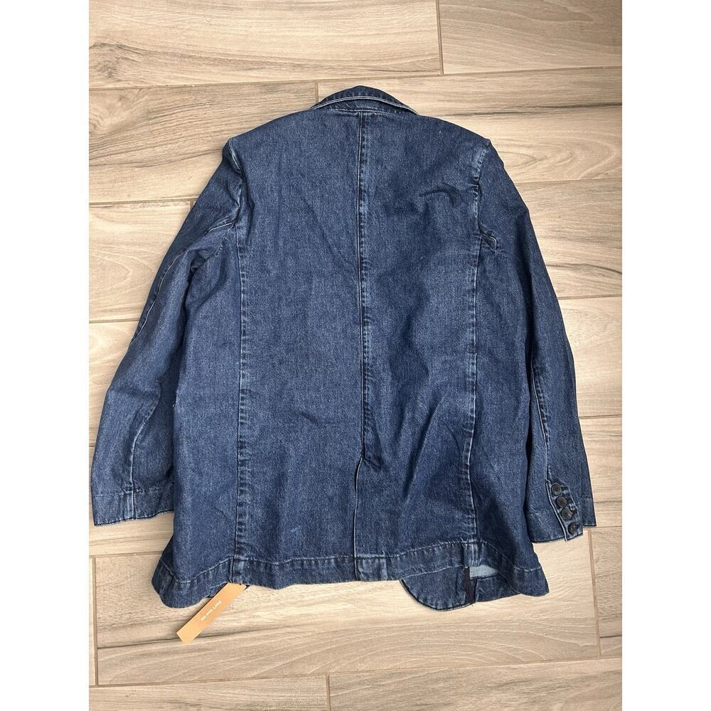 Reformation Elsa Relaxed Denim Blazer Size: M NWT BZ - Picture 6 of 6